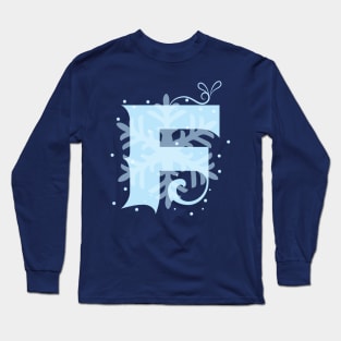 Winter Letter F Long Sleeve T-Shirt